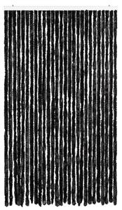 Zasłona przeciwko owadom, antracytowa, 118x220 cm, szenil