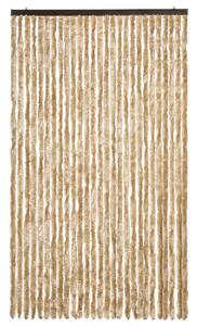 Zasłona przeciwko owadom, beżowa, 118x220 cm, szenil