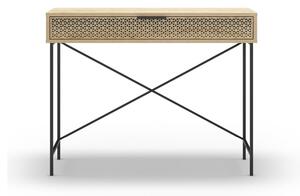 Konsola w dekorze dębu 35.5x110 cm Ecrin – Marckeric