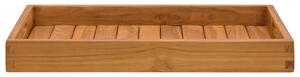 Taca, 60x35 cm, lite drewno tekowe