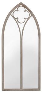 Lustro ogrodowe, piaskowe, 100x45 cm, żelazne