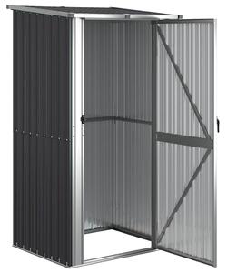 Szopa ogrodowa, antracyt, 118,5x97x209,5 cm, stal galwanizowana