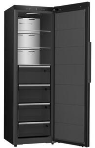 Zamrażarka HISENSE FT5K310GSFC 312l 35dB No frost 185cm do obudowy Ciemne wnętrze WiFi Connectlife Czarna Metal Cooling