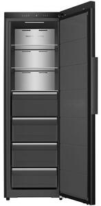 Zamrażarka HISENSE FT5K310GSFC 312l 35dB No frost 185cm do obudowy Ciemne wnętrze WiFi Connectlife Czarna Metal Cooling