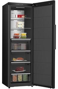 Zamrażarka HISENSE FT5K310GSFC 312l 35dB No frost 185cm do obudowy Ciemne wnętrze WiFi Connectlife Czarna Metal Cooling