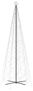 Choinka stożkowa, 1400 ciepłych białych LED, 160x500 cm