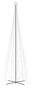 Choinka stożkowa, 3000 ciepłych białych LED, 230x800 cm