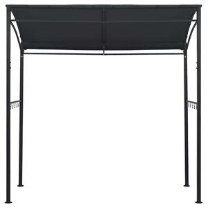 Altanka nad grill, 215x150x220 cm, antracytowa, stal