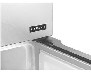 Lodówka CONCEPT LA8383ss Side by Side No frost 183cm Srebrna