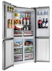 Lodówka CONCEPT LA8383ss Side by Side No frost 183cm Srebrna