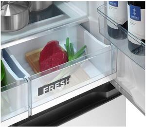 Lodówka CONCEPT LA8383ss Side by Side No frost 183cm Srebrna