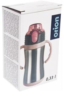 Kubek termiczny dla dziecka stalowy różowy 300 ML