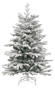 Sztuczna choinka zawiasowa, ośnieżona, 150 cm