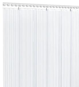 Kurtyna paskowa, przezroczysta, 300 mm x 2,6 mm, 25 m, PVC