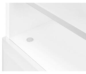 Szafka nocna BLANC 07 3S biaÅy poÅysk