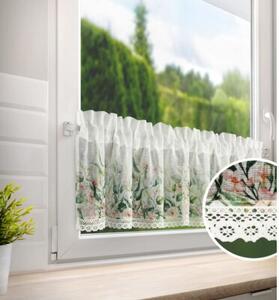 Firana gotowa EUROFIRANY Estera 150 x 30 cm BiaÅy