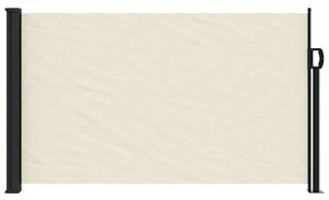 Zwijana markiza boczna, kremowa, 120x500 cm