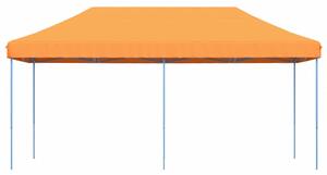 Składany namiot imprezowy pop-up, pomarańczowy, 580x292x315 cm