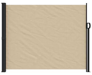 Zwijana markiza boczna, beżowa, 160x500 cm