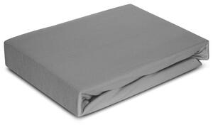 Prześcieradło EUROFIRANY Design 91 Soft z gumką 220 x 200 cm Stalowy