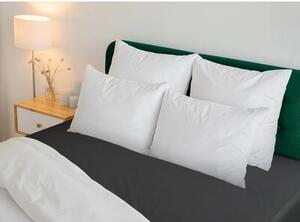 Prześcieradło EUROFIRANY Design 91 Soft z gumką 220 x 200 cm Stalowy