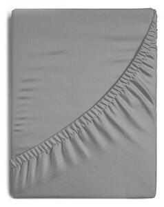 Prześcieradło EUROFIRANY Design 91 Soft z gumką 220 x 200 cm Stalowy