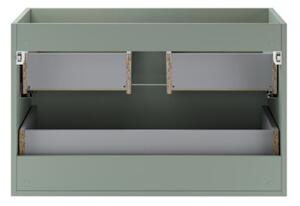 Szafka pod umywalkę ASTER GREEN 2S 80cm zielony mat