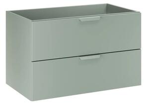 Szafka pod umywalkę ASTER GREEN 2S 80cm zielony mat