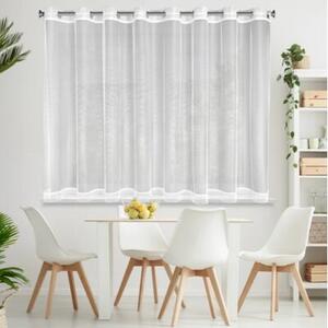 Firana gotowa EUROFIRANY Nel 350 x 145 cm BiaÅy