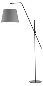 Lampa stojąca podłogowa przegubowa regulowana z abażurem stożek MODERN