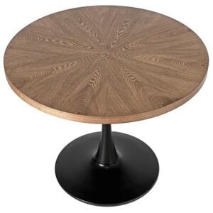 Stół Z Krzesłami Zestaw Okrągły 100cm Komplet Do Salonu Jadalni Kuchni