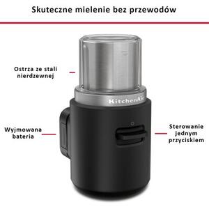 Młynek do kawy KITCHENAID Go 5KBGR100BM Bezprzewodowy
