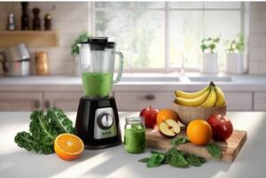 Blender kielichowy TEFAL BL438831 BlendForce Czarno-przezroczysty
