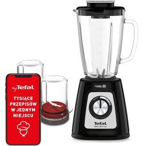 Blender kielichowy TEFAL BL438831 BlendForce Czarno-przezroczysty