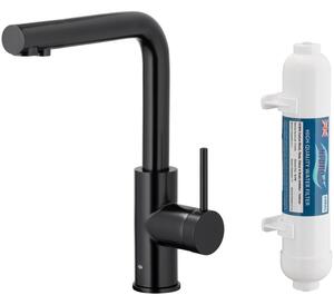 Bateria kuchenna KFA z filtrem HYDRO+ DUERO PURE STYLE PULL OUT 6623-912-81 Czarna