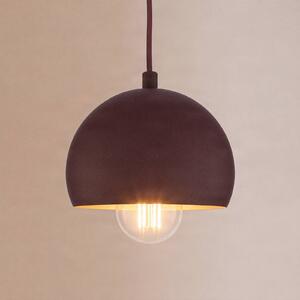 Lampa wisząca Sool Luminex, możliwość ściemniania, czerwony, salon / jadalnia, metal