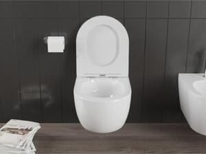Mexen Carmen miska wc Rimless Tornado, biała połysk - 3388XX00T