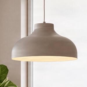 Lampa wisząca Basca Luminex, możliwość ściemniania, kremowy / amber, salon / jadalnia, metal