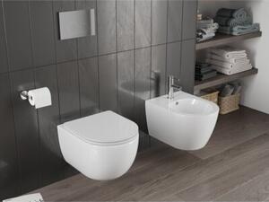 Mexen Carmen miska wc Rimless Tornado, biała połysk - 3388XX00T