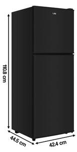 Lodówka LIN LI-BCD-112 110.8cm Czarna