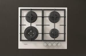 Płyta gazowa WHIRLPOOL GOFL629WH MultiLevel Flame Żeliwne ruszty WOK Szkło 59cm