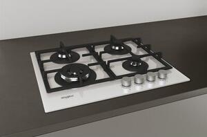 Płyta gazowa WHIRLPOOL GOFL629WH MultiLevel Flame Żeliwne ruszty WOK Szkło 59cm