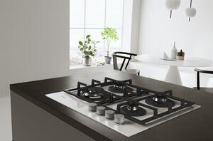 Płyta gazowa WHIRLPOOL GOFL629WH MultiLevel Flame Żeliwne ruszty WOK Szkło 59cm