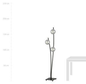 Lampa stojąca podłogowa Emibig 3xE14 40W HUNTER LP3 BLACK/GRAFIT 1100/LP3