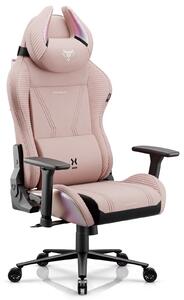 Fotel gamingowy materiałowy Diablo X-Horn 2.0 Normal Size, Rainbow Pink