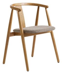 Beżowo-naturalne krzesło Relate – Unique Furniture