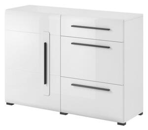 Komoda TULSA 1D3S 120 biaÅa poÅysk