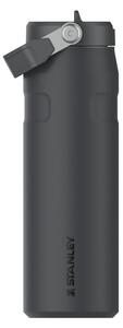Czarny termos ze stali nierdzewnej 700 ml IceFlow™ Flip Straw 2.0 Tumbler Black – Stanley