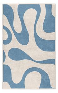 Niebieski dywan odpowiedni do prania 160x230 cm Blue Latte – Mila Home
