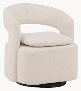 Fotel obrotowy Bouclé Laurel